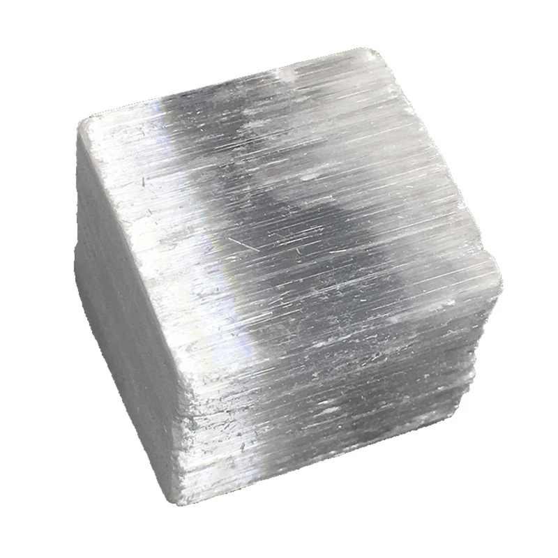 

Selenite Crystals Natural Stone Aquarium Decoration Small Square Healing Rock