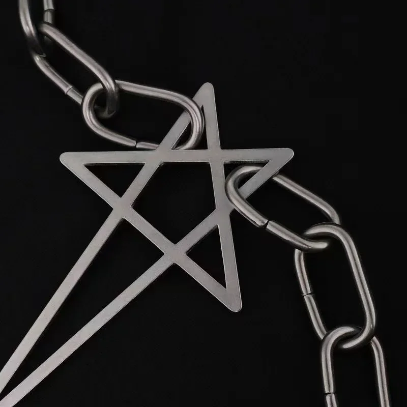 Y2K ожерелье Рик из титана