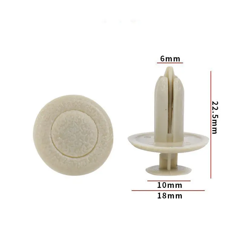 

20 шт., 6 мм, отверстие, крышка багажника автомобиля, подкладка, накладка, крепежные детали, зажимы для Mazda 6 2 3 5 Atenza Axela M3 M6 M2 CX-5 CX-4 CX-7 CX MX RX