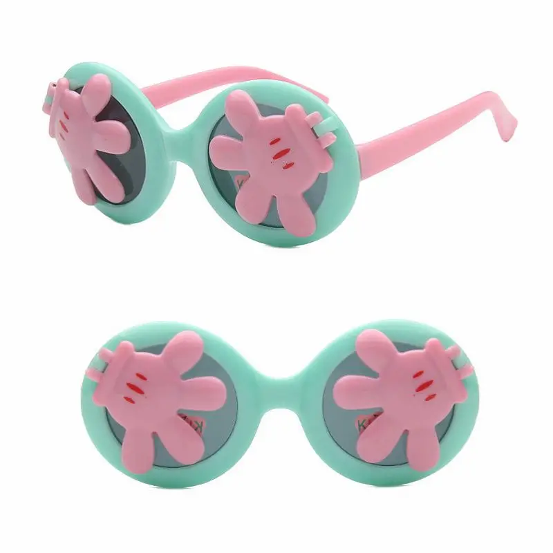 

2021 Fashion hand Kids Sunglasses Round Frame Boys Girls Sun Glasses Children Baby Eyeglasses UV400 Shades Oculos Gafas De Sol