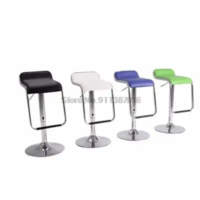 

Подъемный шарнирный барный стул, регулируемый барный стул с регулируемой высотой 56-76 см, мягкая подушка, высокий стул для ног, барный стул
