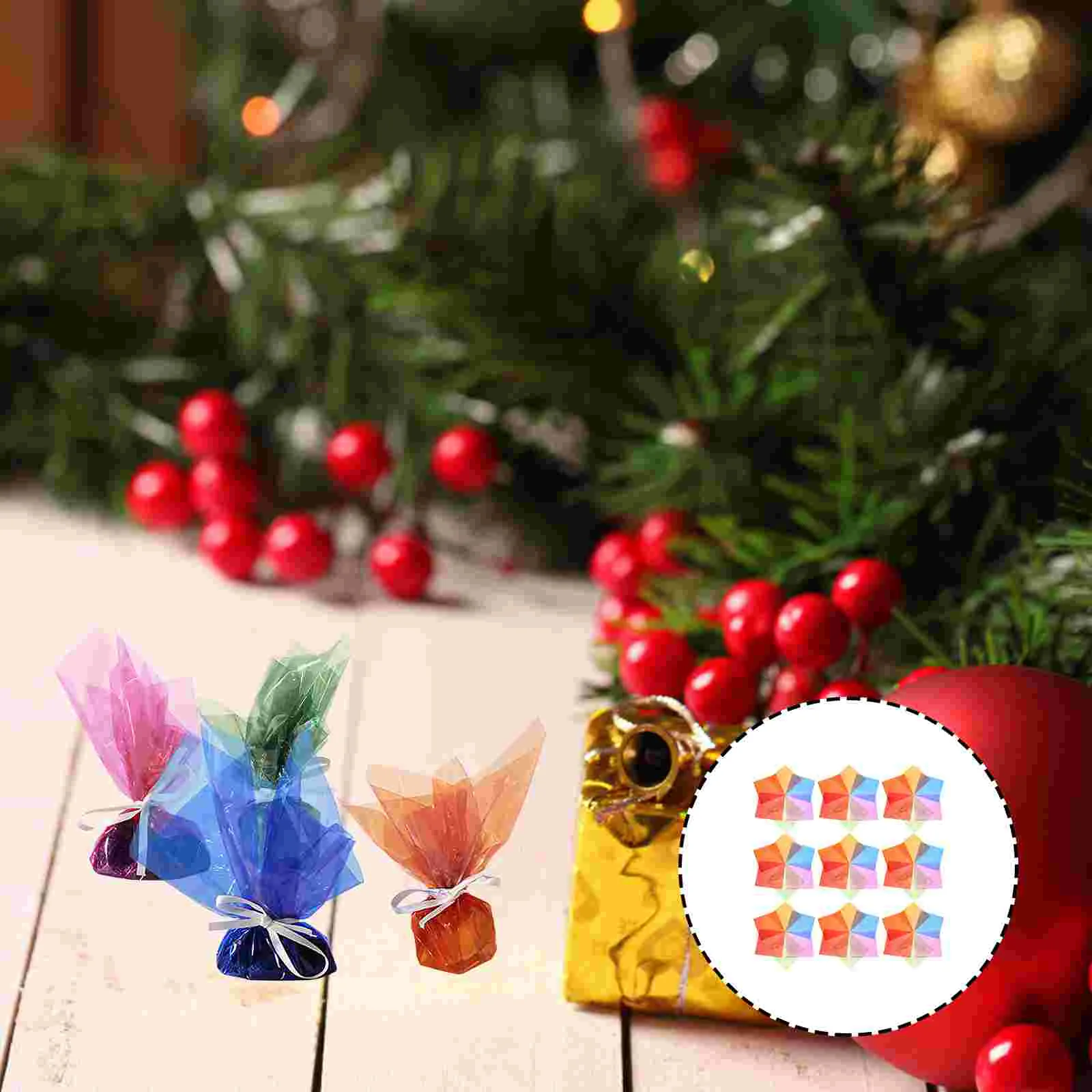Gift Film Car Decor Nougat Supply Decoration Wraps Chic