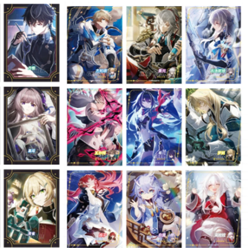 

Honkai Star Rail Rare Rendered Right Angle Matte Collectible Hidden Collectible Character Stand Card SSR Trailblazer March 7th