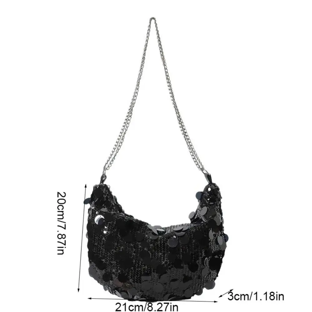 Блестящий вечерний клатч блестящая большая вместительная сумка через плечо с