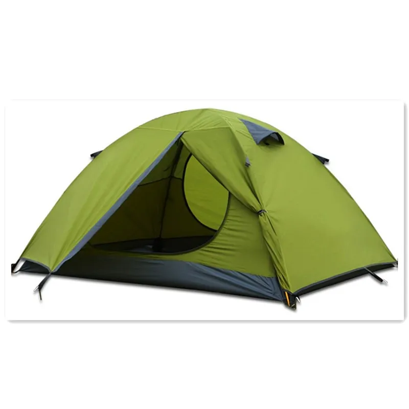 

Camping Awning Family Tent Two Doors Double Layer with Aluminum rods for Outdoor Camping Beach Hunting Hiking