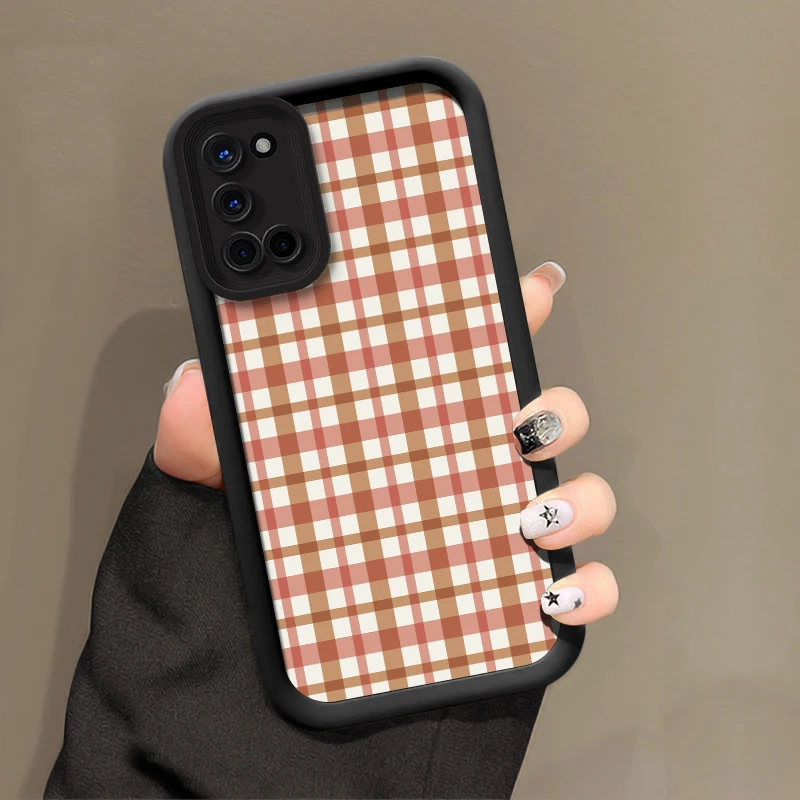 Фото Мягкий чехол из ТПУ для OPPO Realme GT 3 Master 6 Neo 5 Narzo N65 N63 N55 N53 70X 60X 50i Prime 50, матовый, с сетчатым узором №4