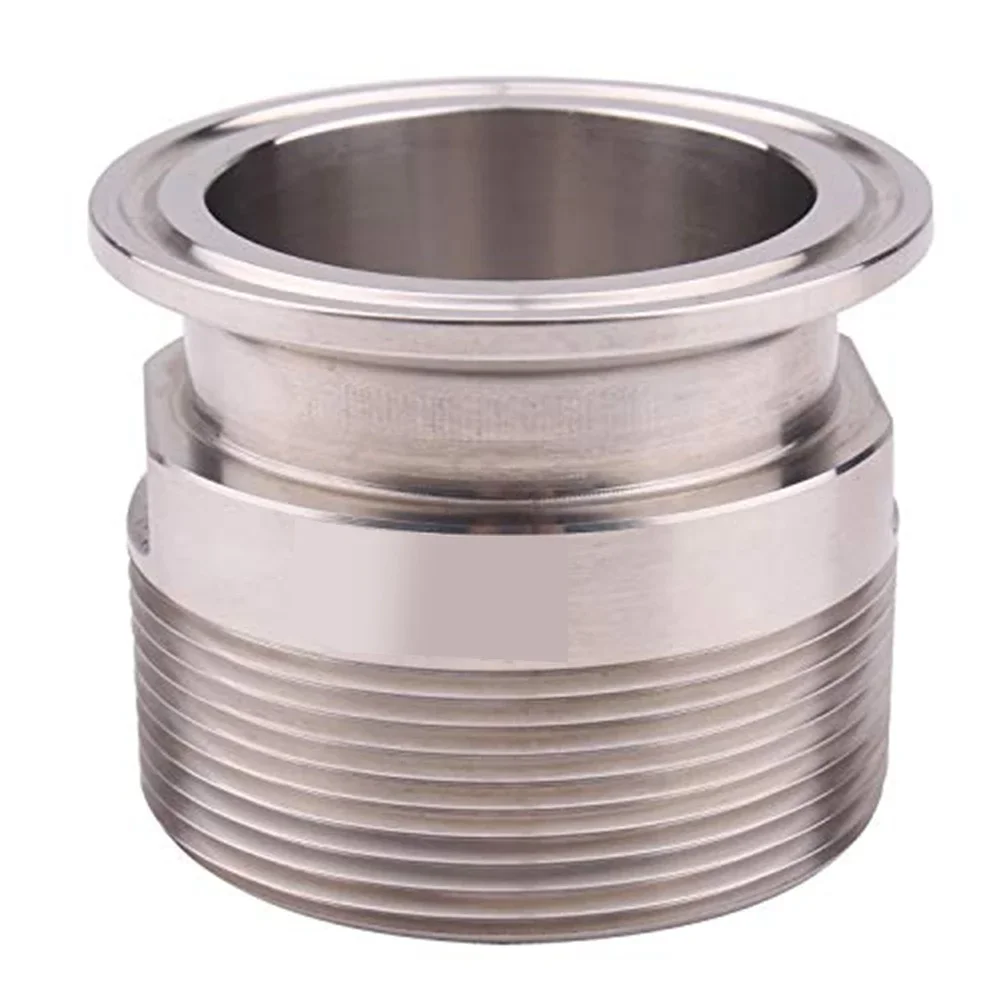 1 шт. адаптер MNPT для адаптера Tri Clamp из нержавеющей стали разъем с наружной резьбой