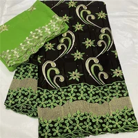 52 y swiss lace fabric 2022 dubai heavy beaded embroidery african lace fabrics 100 cotton swiss voile lace for dress 1673
