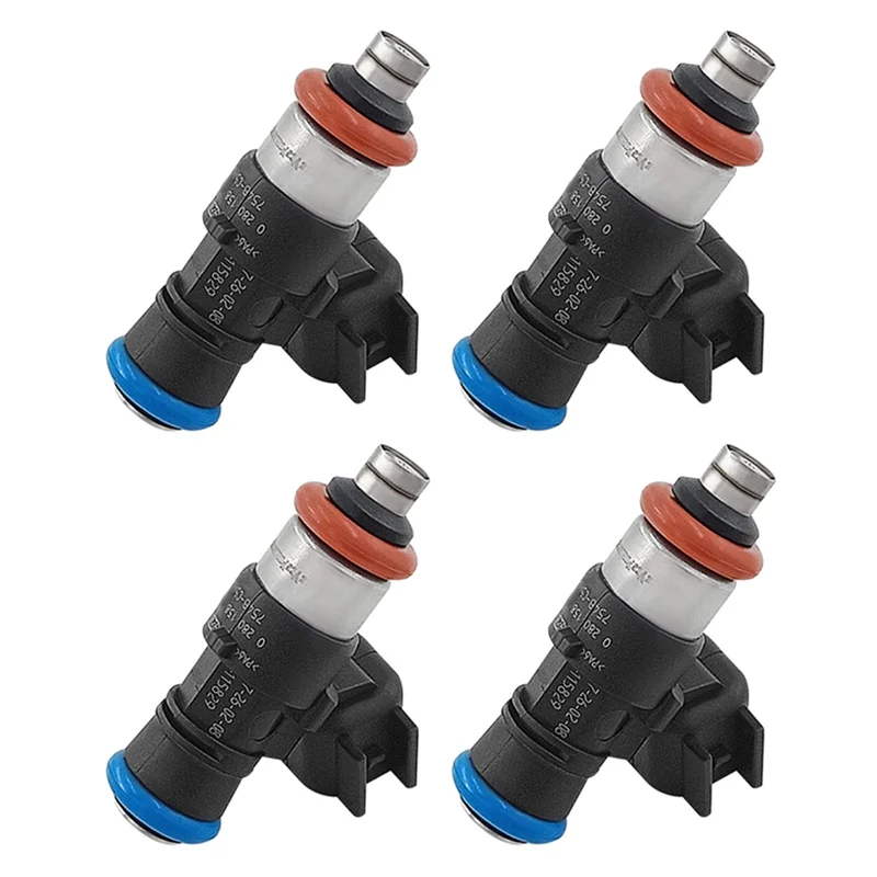 4 шт. топливные форсунки для Mazda 6 CX-9 Ford Edge Flex Taurus Fusion Lincoln MKS MKT MKX MKZ 0280158091