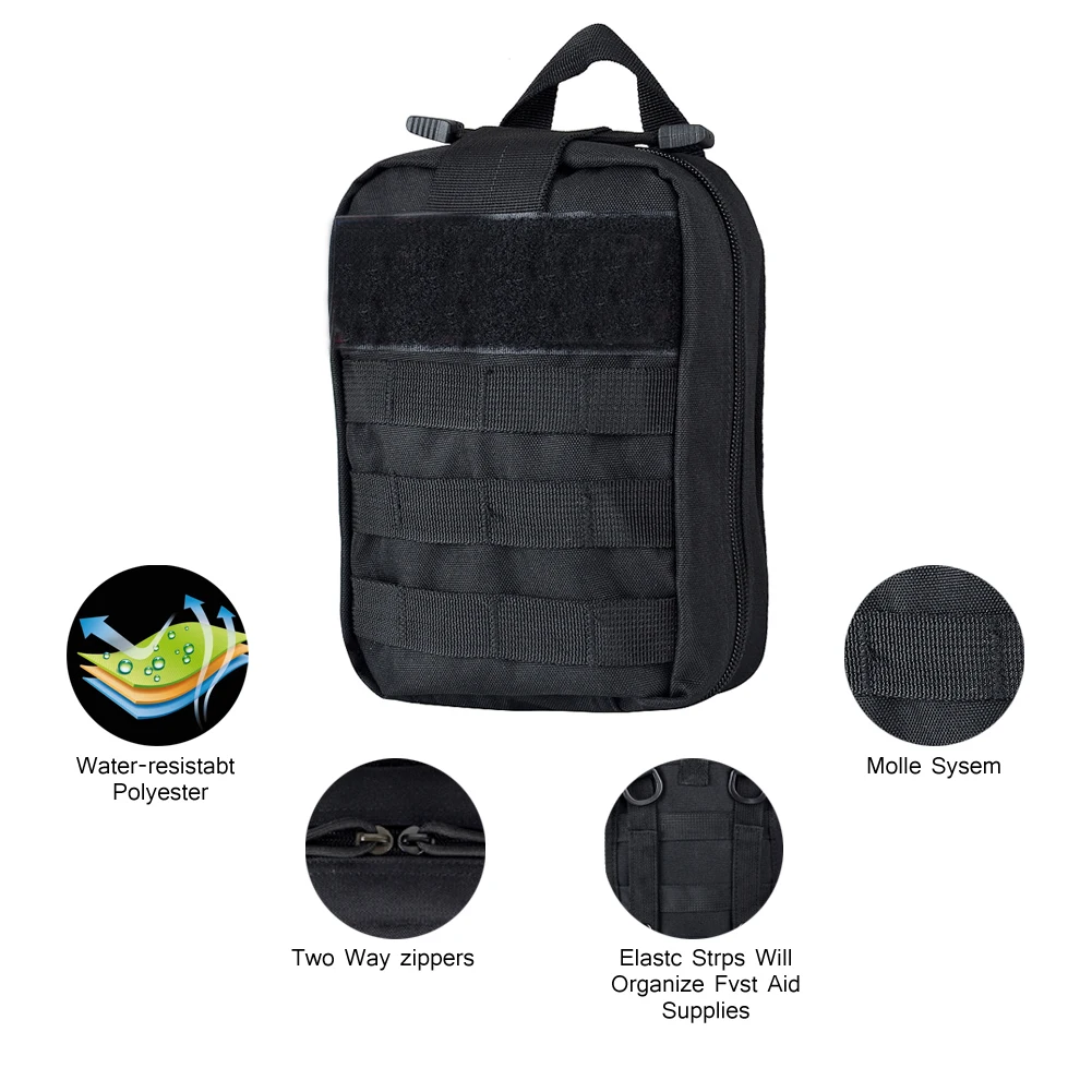 Сумка для оказания первой помощи Molle EMT тактическая нейлоновая мото-сумка