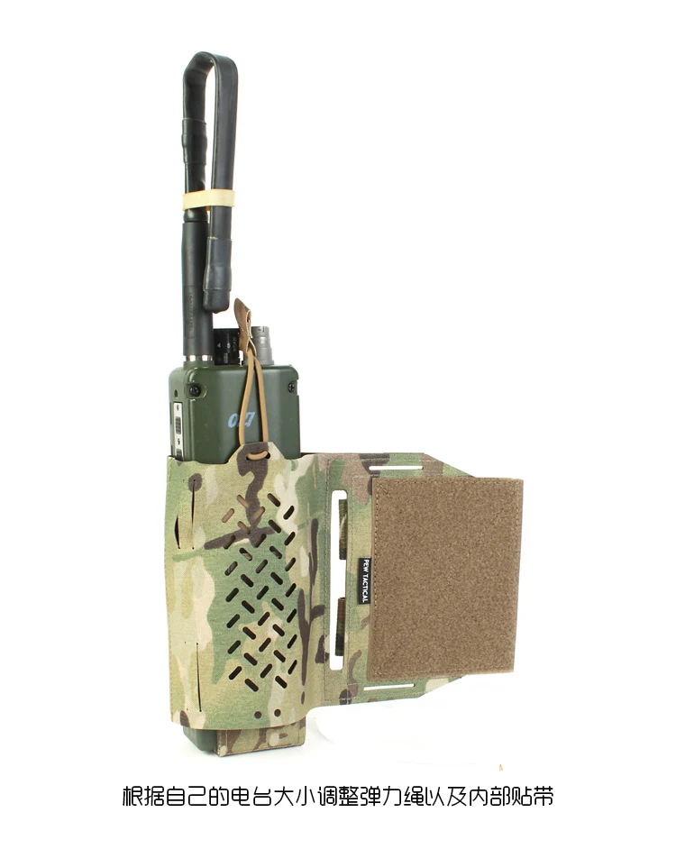 Outdoor Sports Training SS MK2 Multi-Purpose Left And Right Radio Bag Can Be Matched With MK5 Lv119 Tactical Vest Camouflage