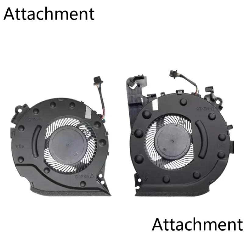Вентилятор охлаждения процессора и графического ноутбука для HP Pavilion 15-CX CX0049NR CX0071