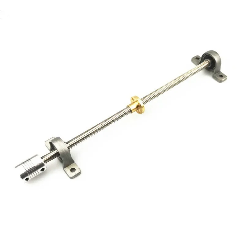 3d Pinter T8 направляющий винт набор направляющих свинцовый 150 200 250 300 400 мм KP08