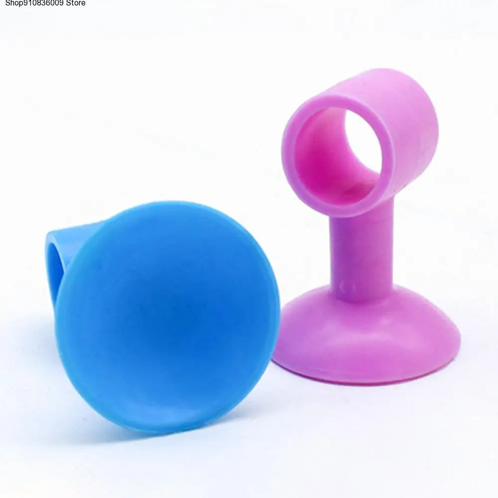 

2Pcs Silicone Anticollision Sucker for Door Handle Home Door Protecting Pad Mute Silencer Suction Door Stops