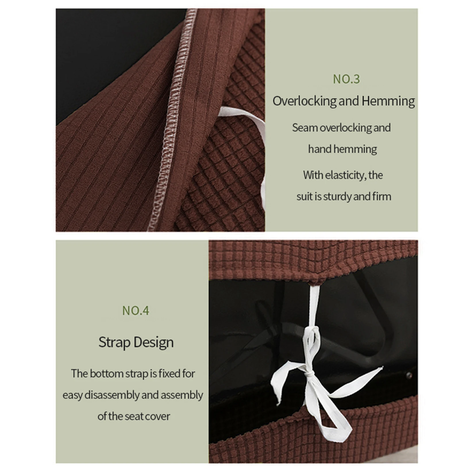 Чехол для кресла эластичный чехол офиса компьютера 1/2/4/6 шт. |