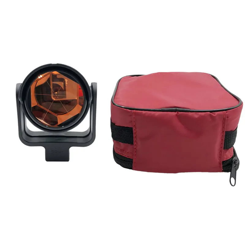 Держатель призмы GPH1 GPR1 Круглая призма 0 мм Комбинированная призма отражателя постоянная для геодезических тахеометра Leica