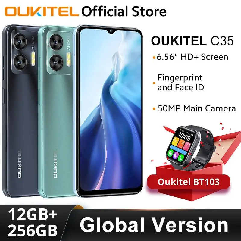 Смартфон Oukitel C35 12/256ГБ global