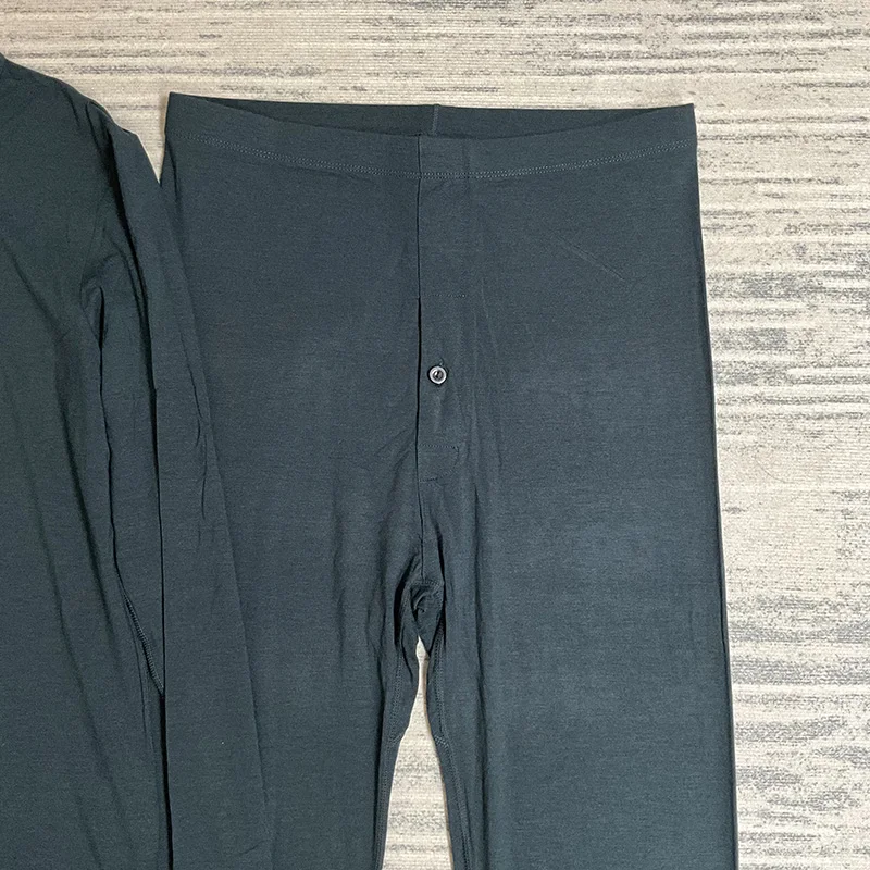 [095] Мужской термокостюм для пожилых людей! Мягкий удобный дышащий и не связанный