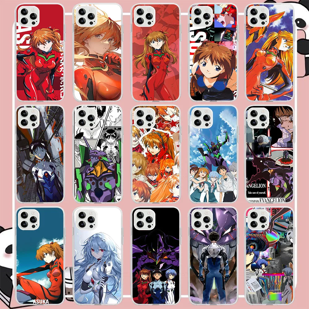 BK-38 NNeon Genesis E-Evangelion Silicone Case For Samsung A35 A25 A15 A05S A23 A52S A22S A55 A05 A34 A54 M23 M33 M52 M53