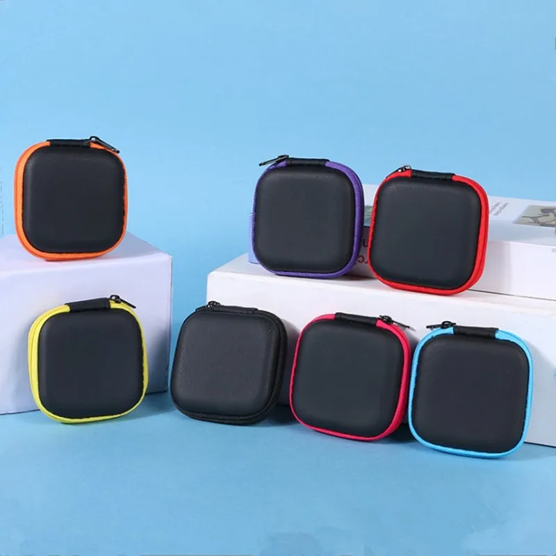

1PC Cute Finishing Containers Organizer Travel Phone Power Charger Headphone Cable Digital Storage Box Mini Headset Pouch Bags