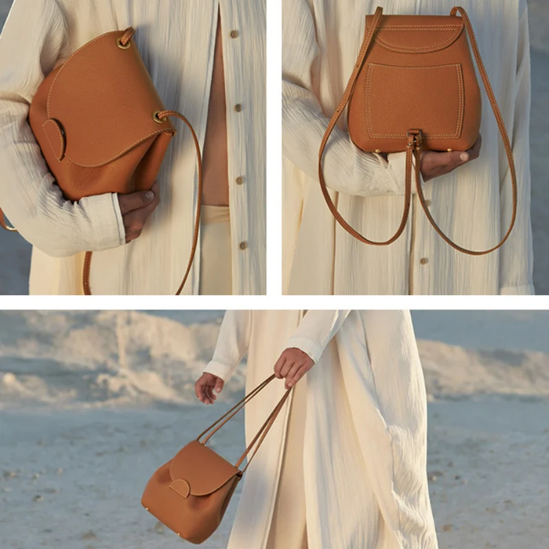 

Женский рюкзак, новинка 2023, однотонная сумка через плечо, сумка через плечо