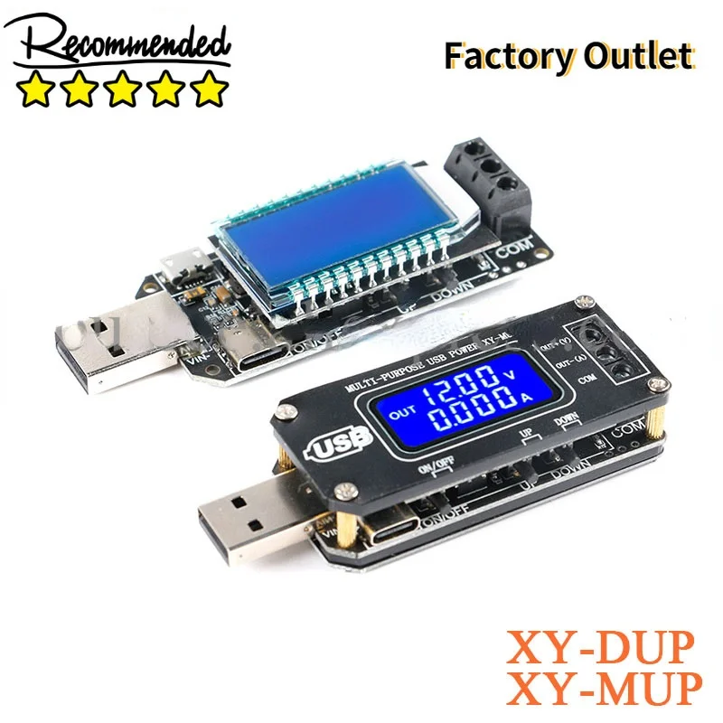 

XY-MUP XY-DUP DC-DC USB Step UP/Down Power Supply Module Adjustable Boost Buck Converter Voltage Regulator Board