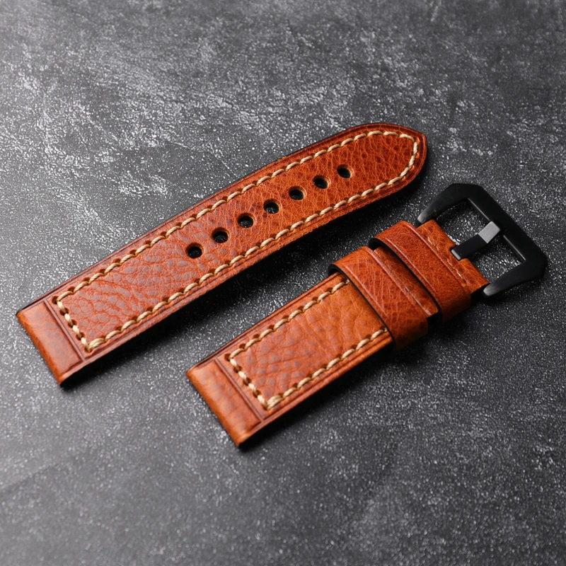 Высококачественный Винтажный Коричневый Мужской Браслет Ручной Работы Из