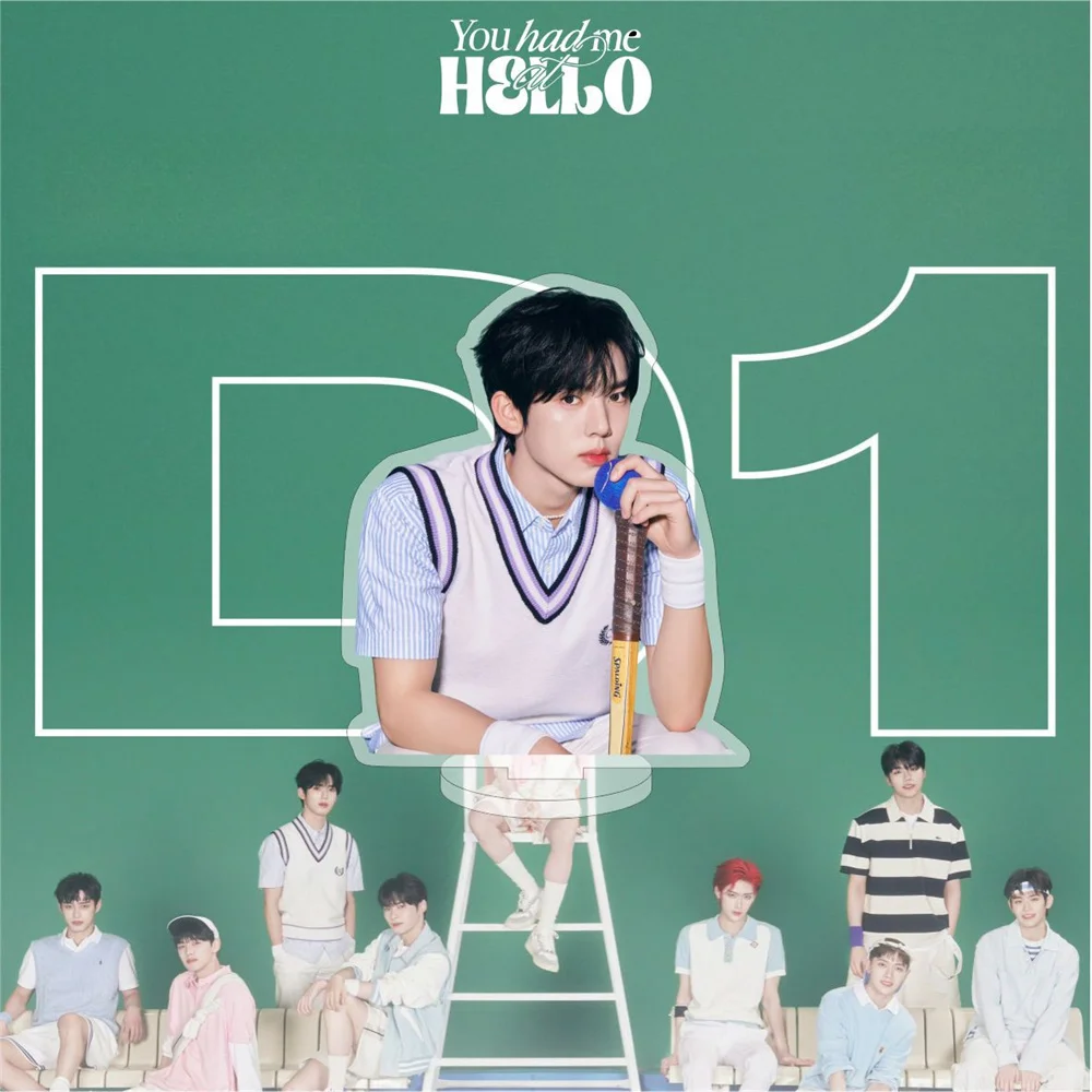 KPOP ZEROBASEONE INS стильная подставка фигурка ZB1 HANYUJIN RICKY KIMTAERAE Мэтью прозрачный