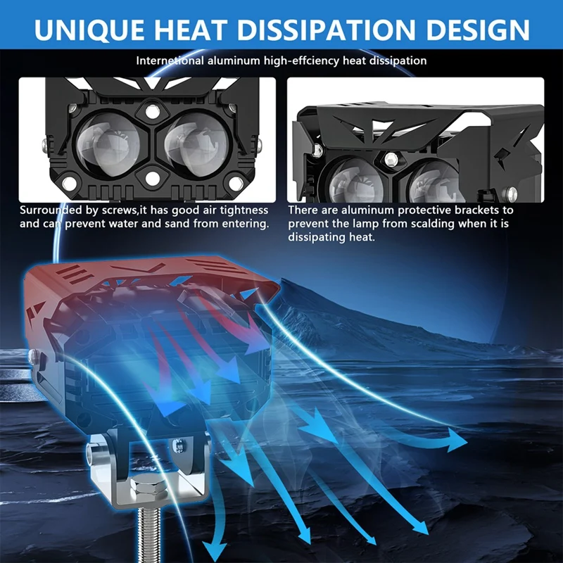 Фонари головного света для внедорожников тракторов грузовиков противотуманных