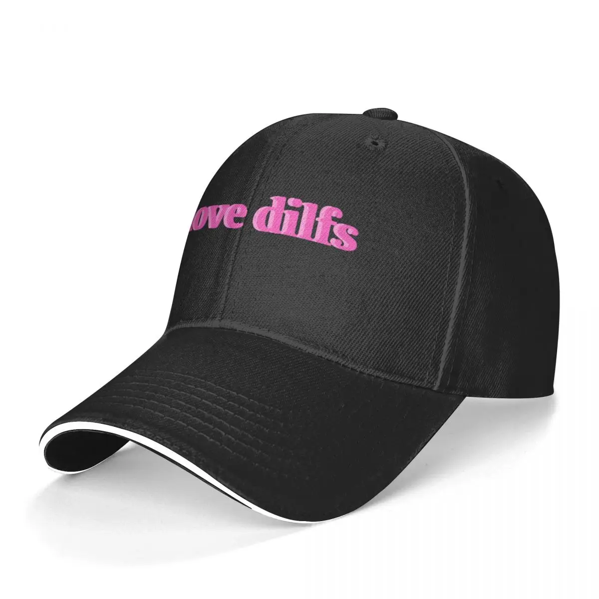 Pink I Love Hot Dads Baseball Cap Dilfs Outdoor Sport Cheap Trucker Hat Retro Design Men Baseball Caps