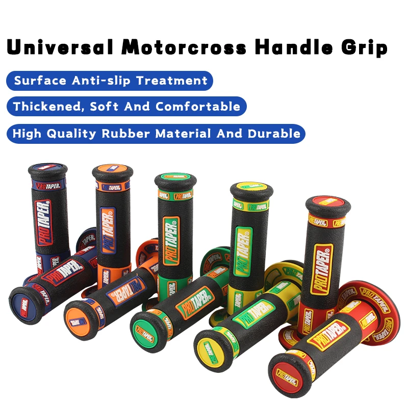 

22mm Universal Moto Lenker Roller Griffe weiche Gummis tange Teile Motorrad Lenker für Protektor griff Motorrad zubehör