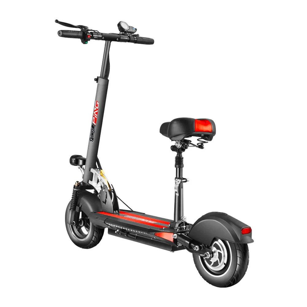 

10 Inches Electric Bicycle Lithium Battery Kick Scooter Mini Foldable Dual Disc Brake Aluminium Alloy Skateboard Bike