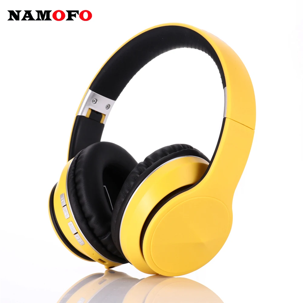 

Модные накладные наушники, Беспроводные Проводные Bluetooth Hi-Fi стерео объемные складные наушники, желтые, оранжевые, золотые, серебряные наушн...