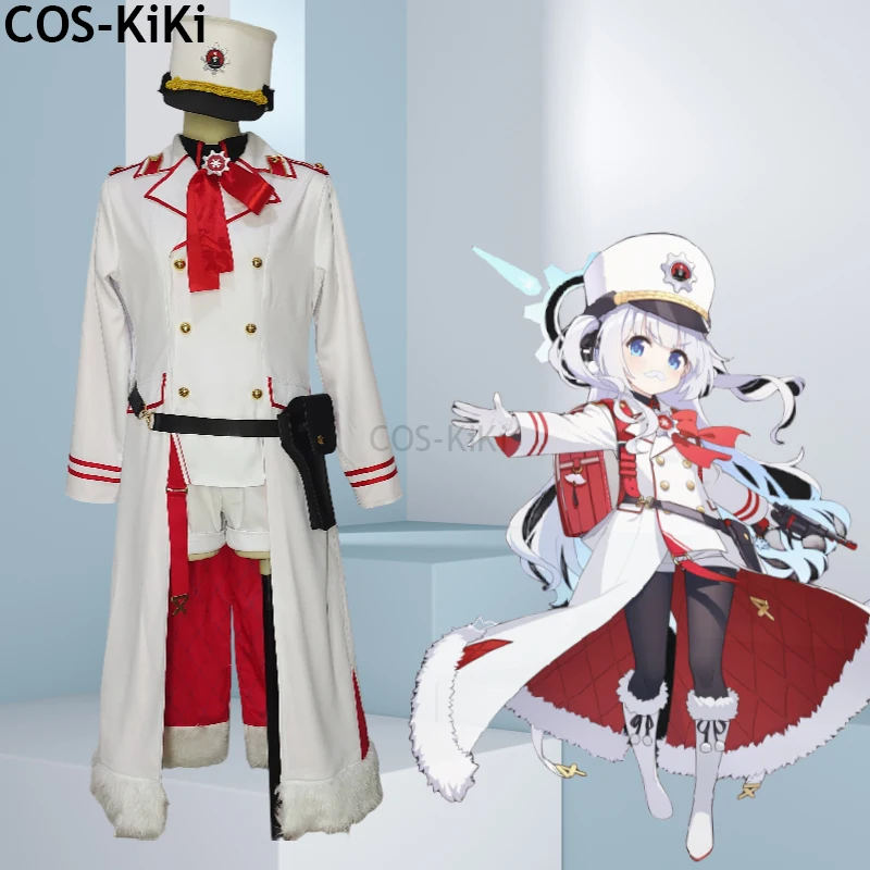 Фото COS-KiKi синий архив Cherino игровой костюм великолепная милая униформа косплей костюм Хэллоуин карнавальная вечеринка наряд для ролевых игр №1