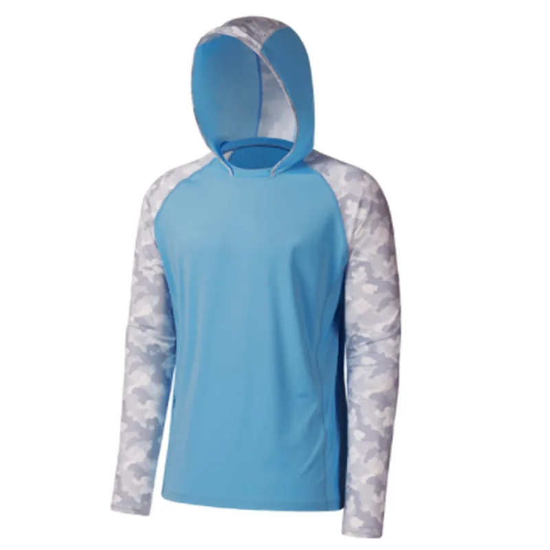 Quick Drying Sun Protection Fishing Shirts 2022 Latest Fishing Clothing Hoodies For Men Anti-UV Lightweight Fishing Jerseys enlarge
