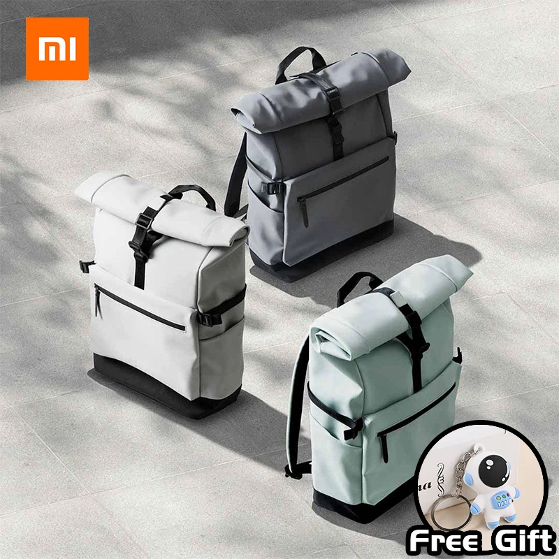 Фото Рюкзак Xiaomi Mijia для отдыха и учебы, школьный рюкзак, сумка для ноутбука 15,6 дюймов, школьный рюкзак для студентов, водонепроницаемый. №2