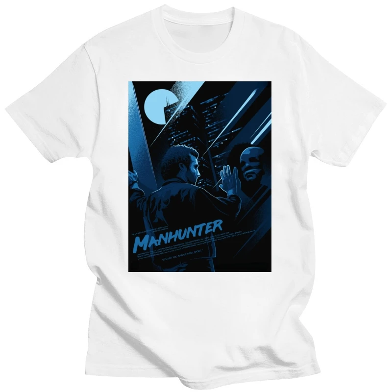 

New Summer Mens Fashion Streetwear Tshirt Manhunter v1 William Petersen T-shirt movie Michael Mann all sizes S-5XL