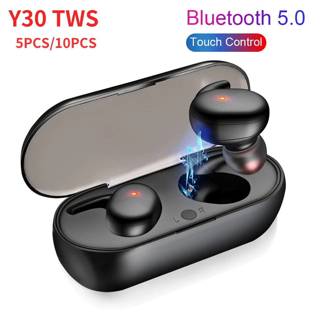 15PCS/LOT Y30 Tws Earbuds Headphones Blutooth Earphone Wireless Bluetooth Headphones for Smartphone Sport Hifi
15PCS/LOT Y30 Tws Earbuds Headphones Blutooth Earphone Wireless Bluetooth Headphones for Smartphone Sport Hifi