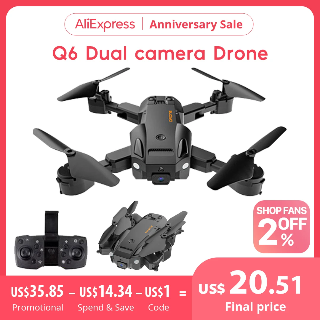 WRYX Q6 RC Drone Professional 4K HD Dual Camera Aerial Photography Dron Folding Obstacle Avoidance Distance 500M Quadcopter To 1 WRYX Q6 RC Drone Professional 4K HD Dual Camera Aerial Photography Dron Folding Obstacle Avoidance Distance 500M Quadcopter To 1