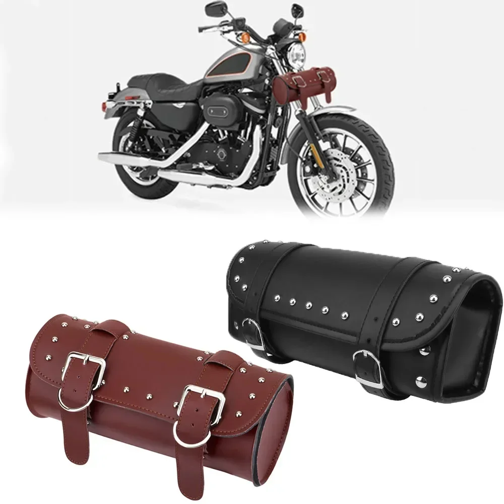 Сумки для инструментов с вилкой мотоцикла дорожная сумка из искусственной кожи