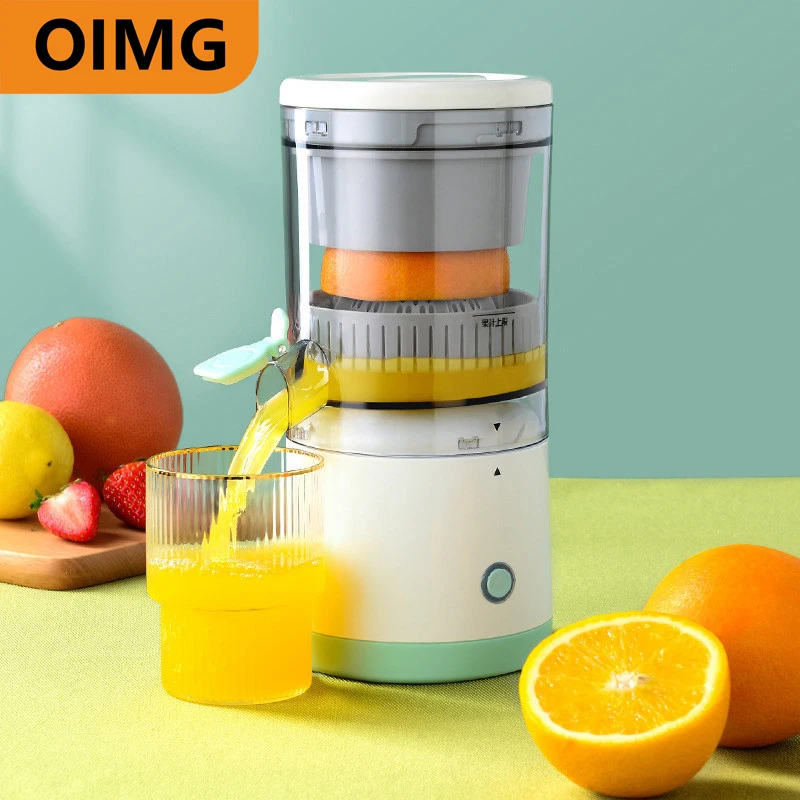 Spremiagrumi Mini frullatore portatile spremiagrumi lento macchina per succo domestico ricarica USB separatore di succhi adatto per frutta fresca arancione