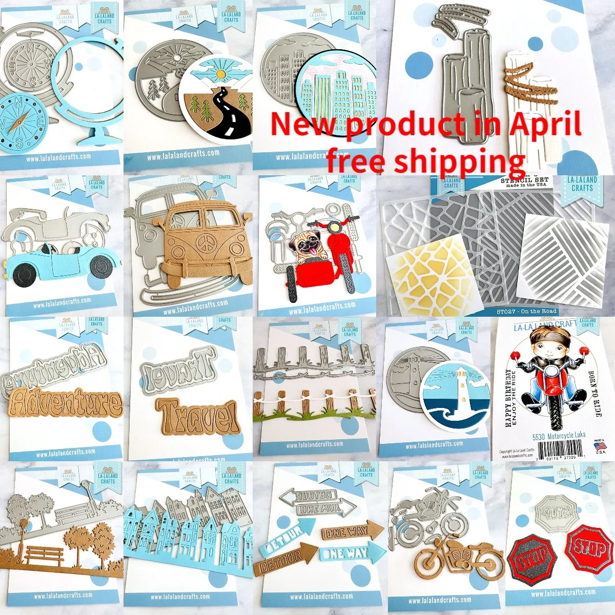 

Circle Car Building Tree 2023 New Metal Cutting Dies Stamps Stencil For Scrapbooking Paper Craft Handmade Card Album Punch Art