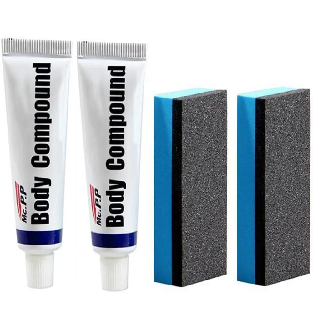 

2Set Car Body Compound MC308 Paste Set Scratch Paint Care Polishing&Grinding Paste Auto Care Polish Compound Polish Cleaning
