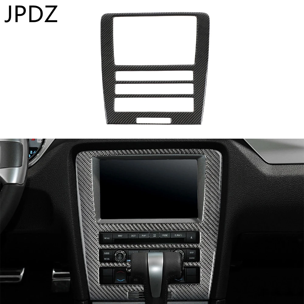 Для Ford Mustang 2009 2010 2011 2012 2013 центральная консоль GPS-навигация панель украшение