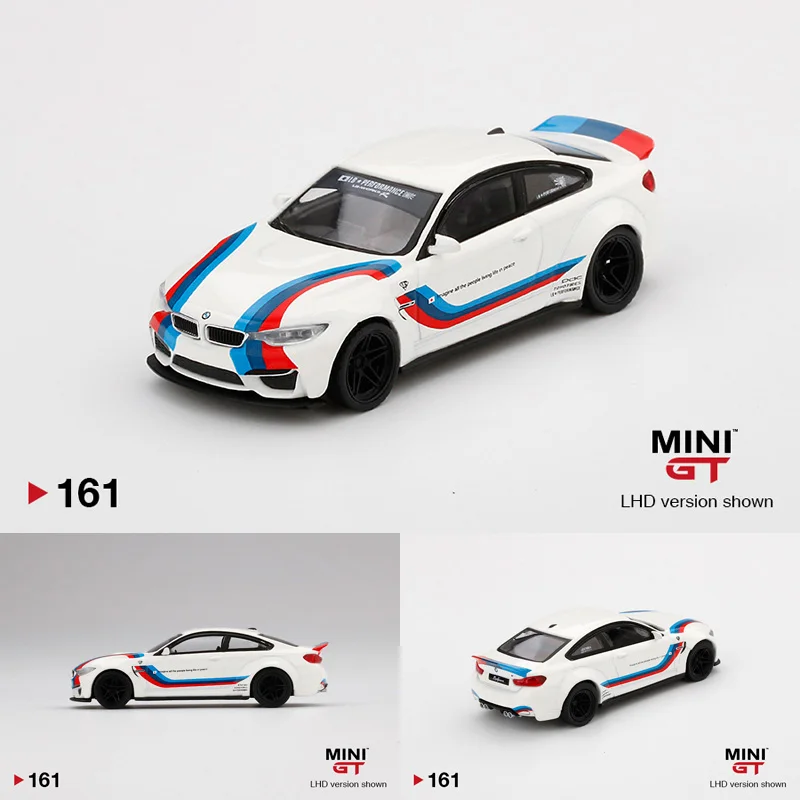 

MINI GT 1:64 Wide Body Duck Tail Version LB WORKS BMW M4 Alloy Simulation Car Model Collection Ornament Gift Toy