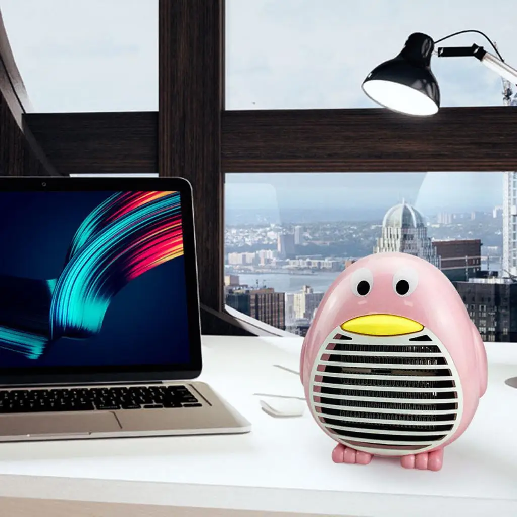 

Mini Space Heater Intelligent Adoable Penguin Hand Warmer EU Plug 220V