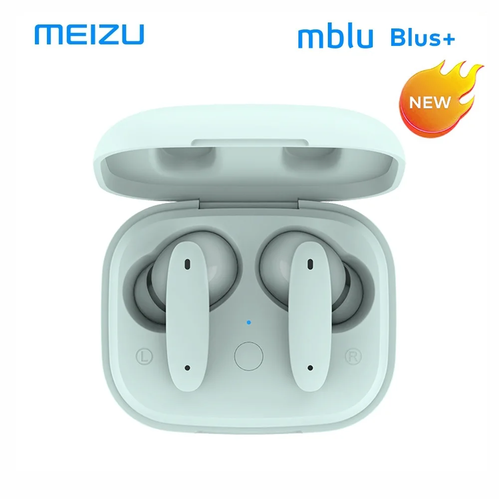 

Беспроводные наушники Meizu Mblu Blus + с активным шумоподавлением, игровой режим Bluetooth 5,2, время автономной работы 30 часов, режим ожидания для Android и IOS
