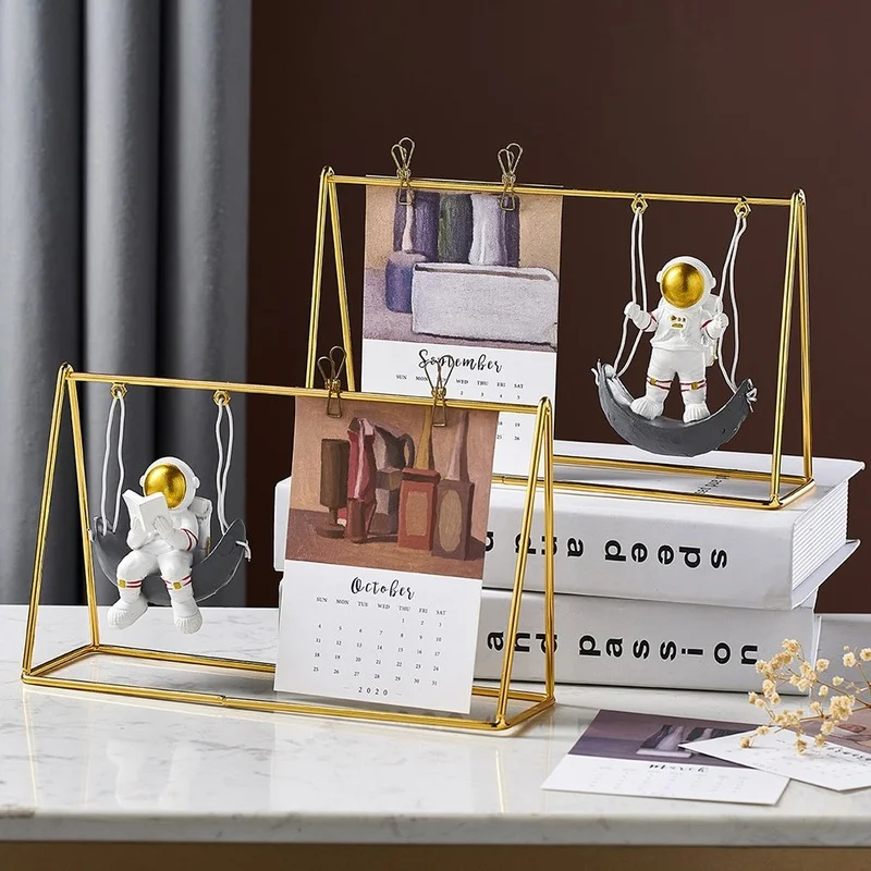 

Home Decoration Accessories For Living Room Resin Astronaut Model Figurines Modern Halloween Space Man Office Christmas Decor