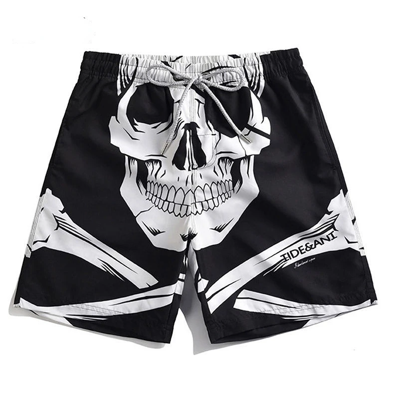 Summer New Haomai Pig Shorts Large European and American Loose Beach Pants Youth Couple Sports Funny Pattern Casual Pants traf