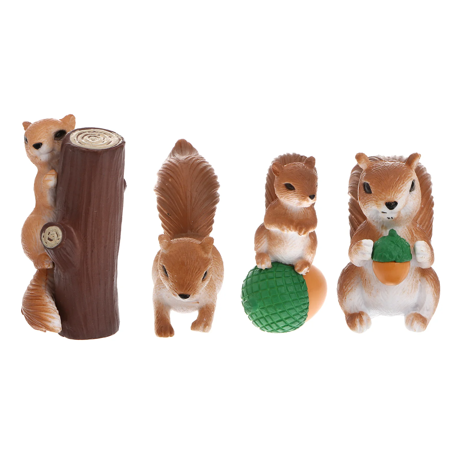 

Squirrel Keychain Pendant Key Charms Car Animal Ring Bagtiny Girls Giftsplasticlovers Cartoon Figurines Forest Birthday Party